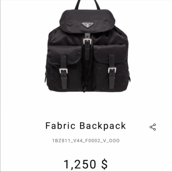 SOLD 🎉PRADA Large Backpack Excellent Condition - Picture 16 of 16